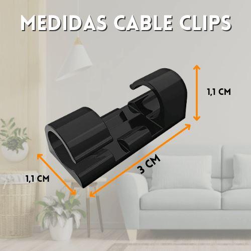 Cable Clips - Organizador de Cabos - compreez